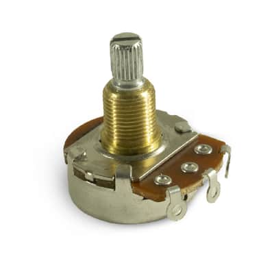 Centralab 550K Audio Taper Potentiometer +/- 9% Tolerance - Standard Bushing