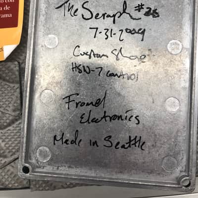 Fromel Electronics The Seraph 2009 Hand Etched #25 Custom Shop RARE image 5