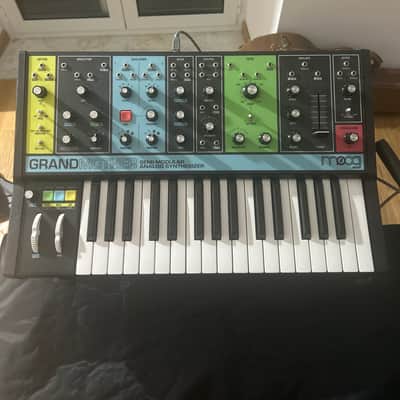 Moog Grandmother 32-Key Semi-Modular Analog Synthesizer 2018 - Present - Black / Multi-Colored Panel