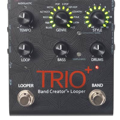 New DigiTech Trio+ Band Creator Plus Looper Guitar Pedal w/ FS3X Footswitch image 2