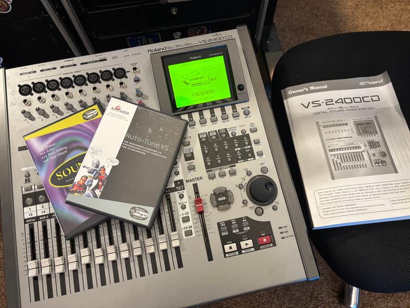Roland VS2400CD (VS8F-3 w Antares, Sound Blender) 64gb SSD image 1