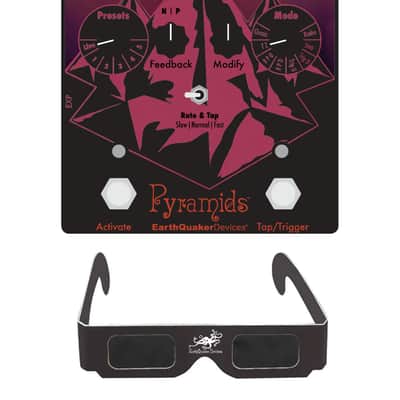 EarthQuaker Devices Solar Eclipse Pyramids Stereo Flanger image 1