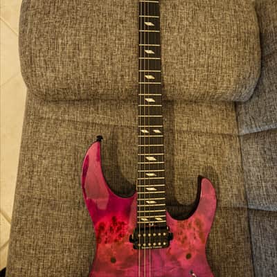 Legator N6ss magenta burl 2024 - Magenta burl image 3