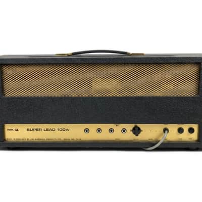 1975 Marshall MK II Super Lead 100W Head & Full Stack – Vintage Icon image 4