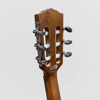 Fender CN-140SCE Thinline Concert Nylon String Acoustic Guitar w/ Case - Natural image 7