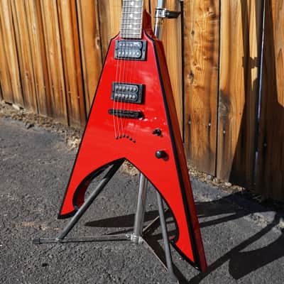 Dean USA Custom Shop Michael Amott Tyrant - Blood Red w/ Black Bevels 6-String (Includes Hard Case) image 7