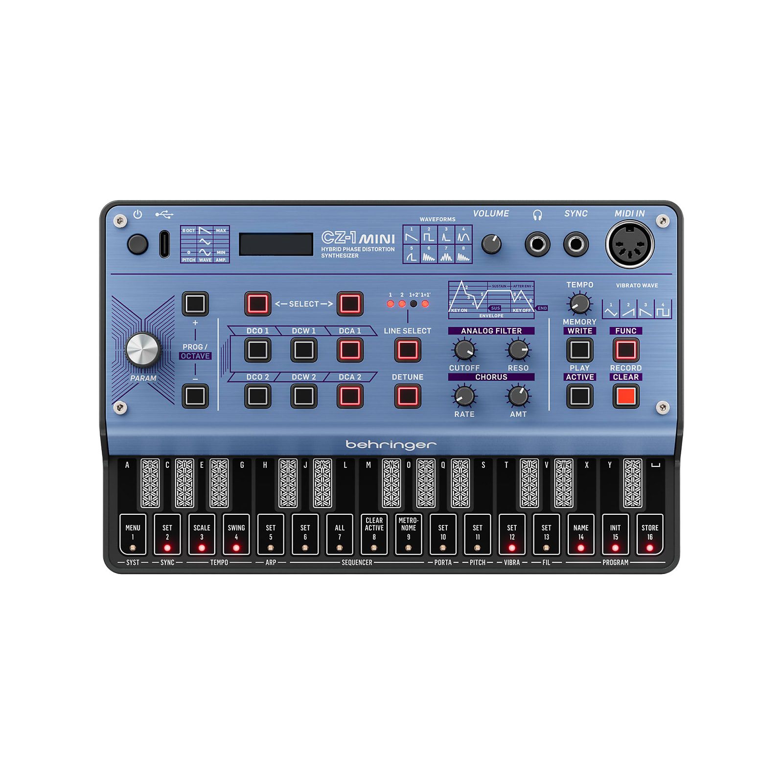 Behringer CZ-1 Mini Desktop Synthesizer | Reverb