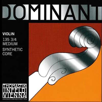 Dr Thomastik 135 Violin Set 3/4 Dom Ball image 1