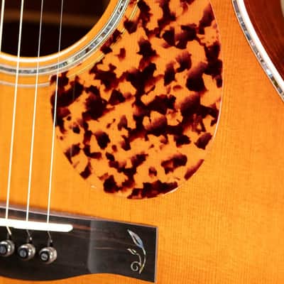 Santa Cruz H13 42 Style Acoustic Guitar - Orcas Island Cedar/Waterfall Bubinga with Hardshell Case image 17