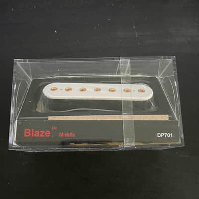 DiMarzio Blaze 7 Single Coil - White/Gold image 2