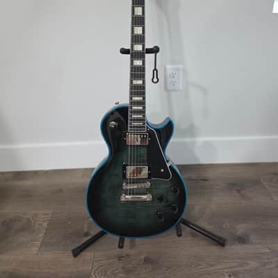 Epiphone Les Paul Custom Widow 2025 - Indigo Burst image 1