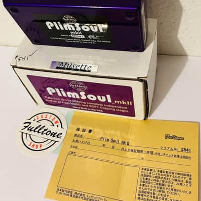 Fulltone Custom Shop PlimSoul mkII Deluxe Distortion Overdrive Boost Boutique Guitar Effects Pedal image 5