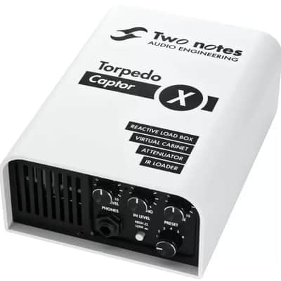 Two Notes Torpedo Captor X 8 Ohm Load Box With Attenuator/Cab Simulator #TNCAPTORX , CaptorX image 1