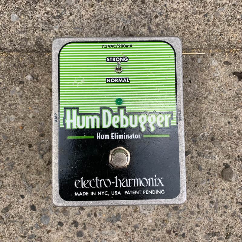 Electro-Harmonix Hum Debugger Hum Eliminator 2007 - Present - Green / Black image 1