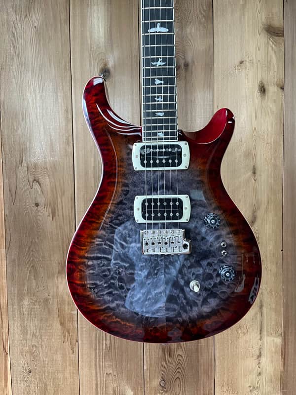 PRS SE Custom 24-08 Quilt 2025 - Present - Charcoal Cherry Burst image 1