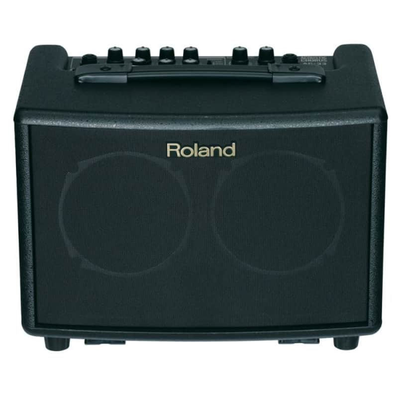 ROLAND AC-33 BK Combo 30Watt/2x5Zoll Akustik-Gitarrenverstärker schwarz image 1