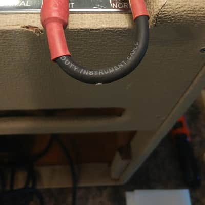 Holland 4x10 Boutique Amp Gibb Droll 50 watt with reverb 1996 Blonde Tolex image 17