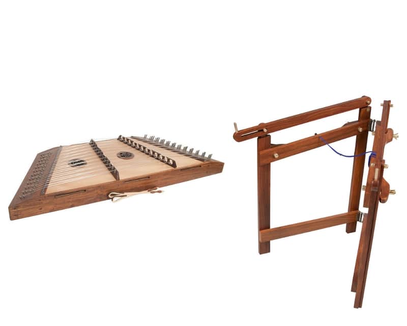 Hammered Dulcimer Package Includes: Pro Quality 12/11 Course Sheeshasm Hammered Dulcimer W/ Hammers image 1