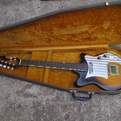 Teisco E-120 1965 Tobacco Burst image 11
