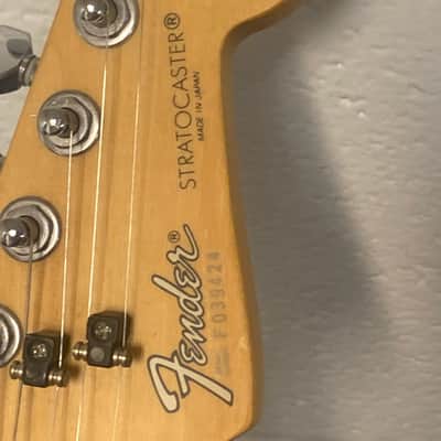 Fender Vintage ST - 62 Blackie Stratocaster 1980’s - Black image 8