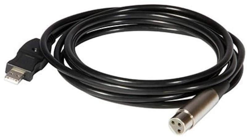 OnStage Microphone to USB Cable 10 ft Microphone to USB Cable image 1