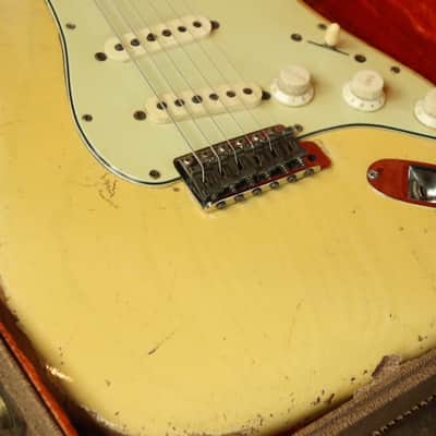 Fender Stratocaster 1960 Original Ash Blonde White image 17