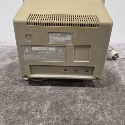 Atari SM125 - High-Resolution Monochrome Monitor - Very Good w/ Power Supply image 6