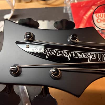 2026 Rickenbacker 4003 Noir 1 of 20 Satin Black Checkerboard Binding OHSC image 18