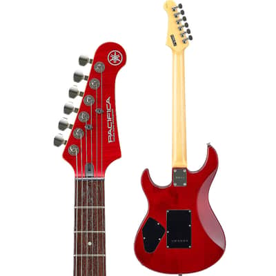 Yamaha Fired Red, Pac612 Electric Guitar image 4