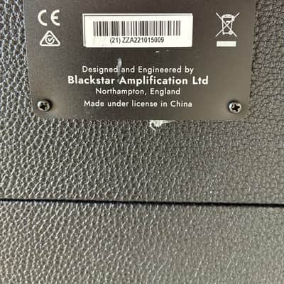 Blackstar STJ212VOC St. James Vertical 2x12" Guitar Speaker Cabinet 2022 - Present - Black electric guitar amplifier speaker image 7
