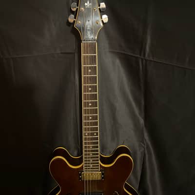 Kansas SE35 Semi Hollow electric 2000-2009 - Mahogany image 5