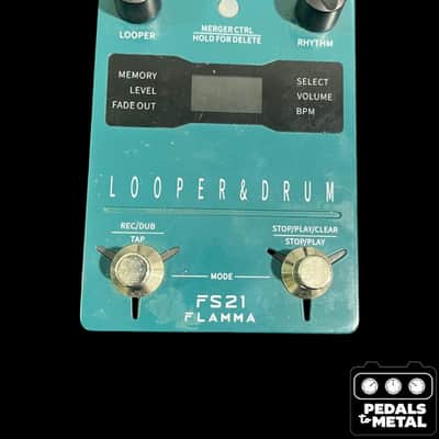 Flamma FS21 Looper & Drum 2021 - Present - Teal - X19918 image 1
