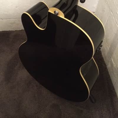 Ibanez AEB5E Black Acoustic Electric Bass Guitar built in tuner, pre amp, EQ image 8