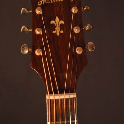 Vintage 1950's Harmony H-1311 Cremona Archtop Guitar with Venetian Cutaway - w/ OSS Case image 2