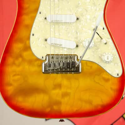 Used Zion RT Classic Electric Guitar, Vintage Cherry Burst, OHSC image 8