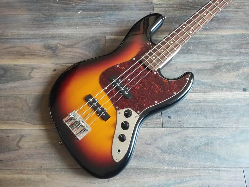 1992 Bill's Brothers Japan Excellent Jazz Bass (Sunburst) | Reverb