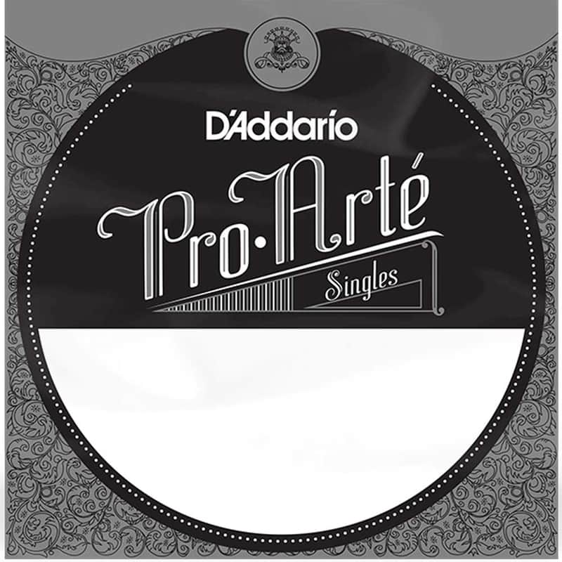 D'Addario - J4405 - Extra Hard Tension Classical 5th Guitar String - Silver Wound image 1