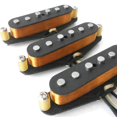 LEFTY Stratocaster Pickups SET 1963 Jimi Hendrix Strat A5 Vintage Staggered Left Handed 1960s 61 62 63 image 9