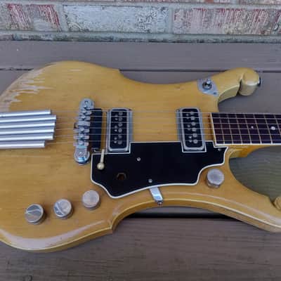 Circa 1953 Custom Built Melita Double Cut Electric Guitar! DeArmond Dynasonics, Grover Tuners! image 4