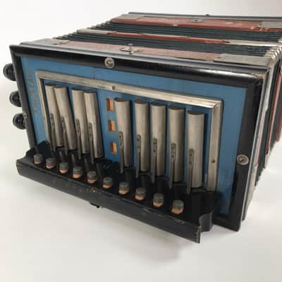 Vintage The Stag Extra Broad Hammered Reeds Accordion Accordion Saxon Germany image 9