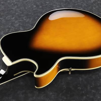 Ibanez GB10SE George Benson Brown Sunburst BS Hollow Body + Hardshell Case GB-10 GB 10 SE GB10SEBS image 3