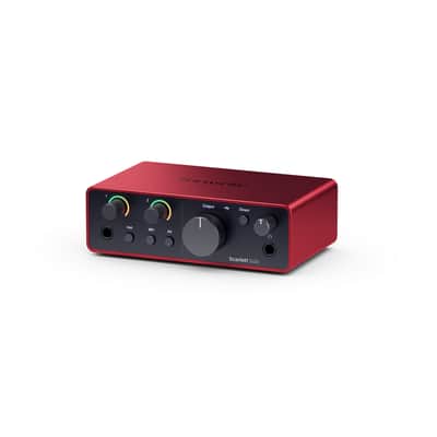 Focusrite Scarlett Solo 4th Gen USB Audio Interface with Scarlett Mic Pre, Hi - Z Instrument Input, Air Mode, Focusrite Control 2, Huge Dynamic Range and Dynamic Gain Halos image 5
