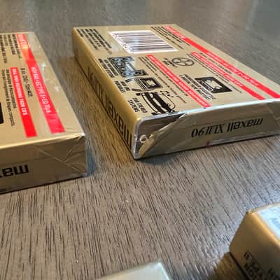 Lot of 4 Maxell XLII 90-Minute Type II High Bias Blank Cassette Tapes - Sealed NOS image 4