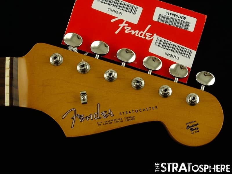 Fender Vintera III Early 60s Stratocaster Strat NECK & TUNERS 1960s image 1