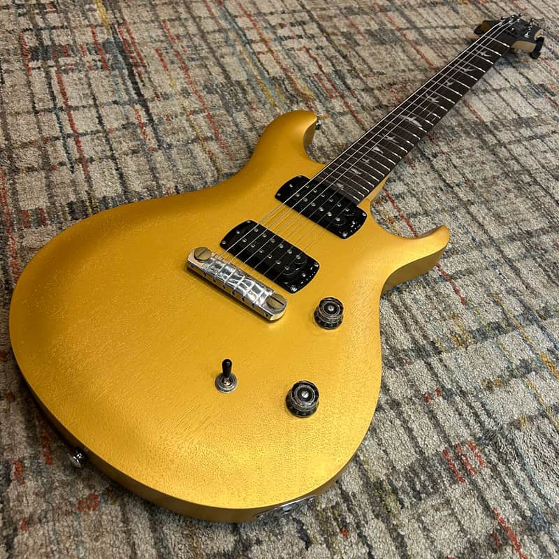 PRS SE CE 24 Standard Satin Stoptail Metallic Gold image 1