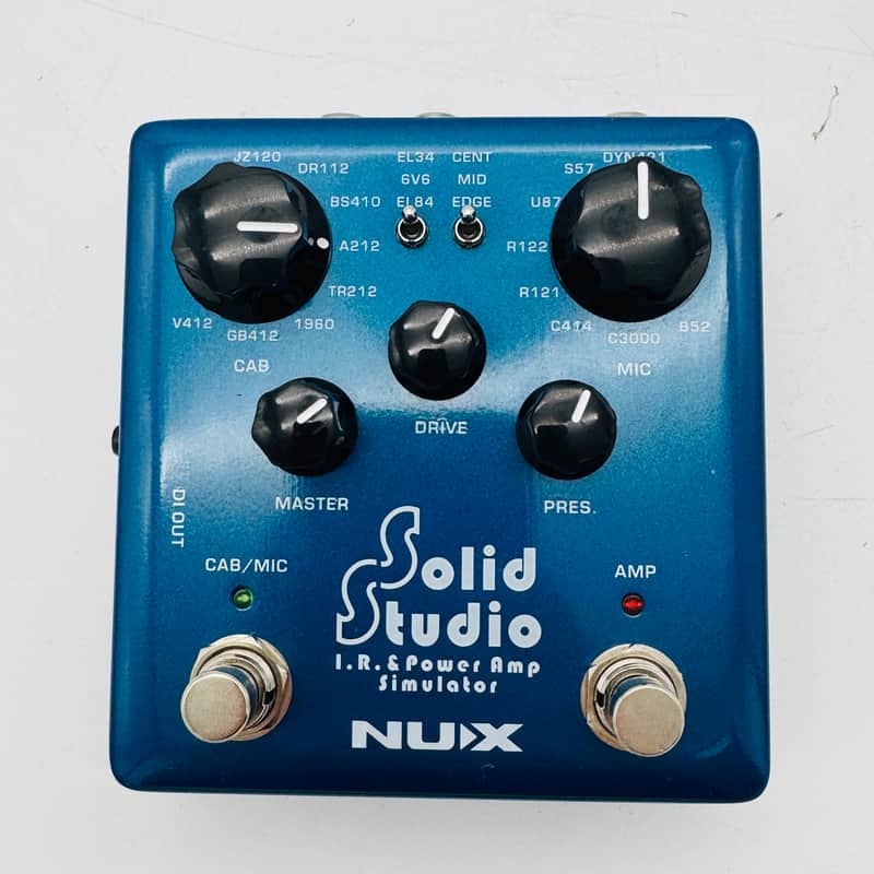 NuX NSS-5 Solid Studio IR and Power Amp Simulator 2010s - Blue image 1