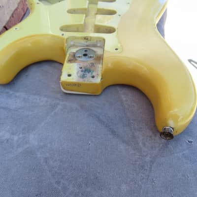 FENDER STRATOCASTER 1978 OLYMPIC WHITE 3 BOLT BODY WORK PROJECT image 4