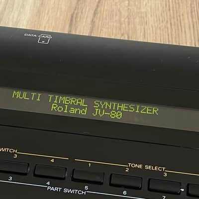 Roland JV-80 61-Key Multi-Timbral Synthesizer /192 Patches (64 user), 48 Performances (16 user) image 2