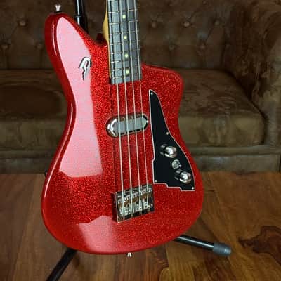 Duesenberg Kavalier Bass - Sparkle Red -NEW incl. Case image 6