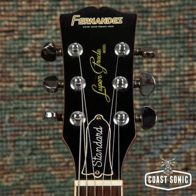 1980s Fernandes Super Grade RLG-60 '56 Model (mod) Made in Japan w/ Seymour Duncan image 11